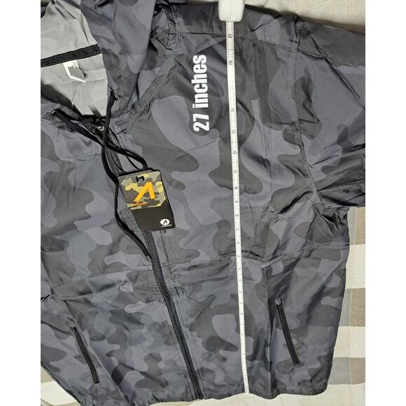 Arecon Mens Waterproof Jacket Hoodie Size M - Picture 2 of 10